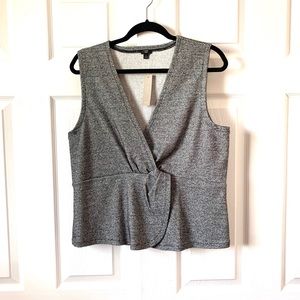 Jcrew 365 Large women’s boucle tank peplum top